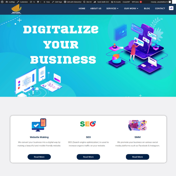 digital marketing website
